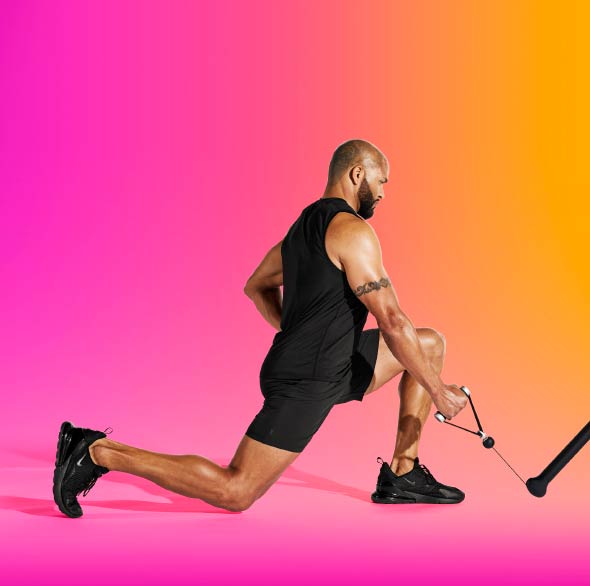 Person doing Tonal workout