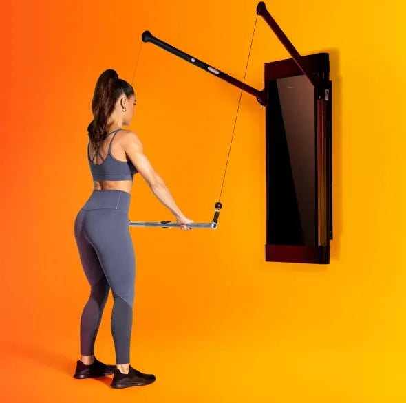 Barbell Straight Arm Pulldown