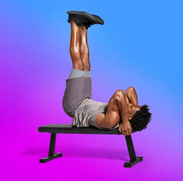 Person doing Tonal bodyweight workout