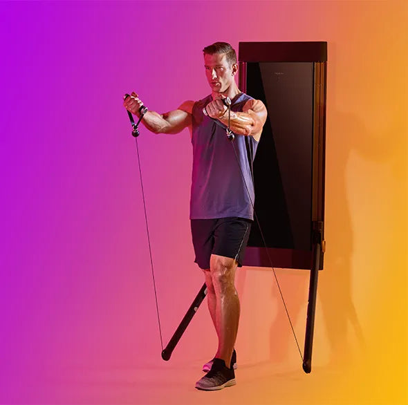 Person doing Tonal workout