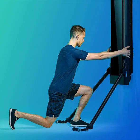 Person working out with a Tonal Resistance trainer