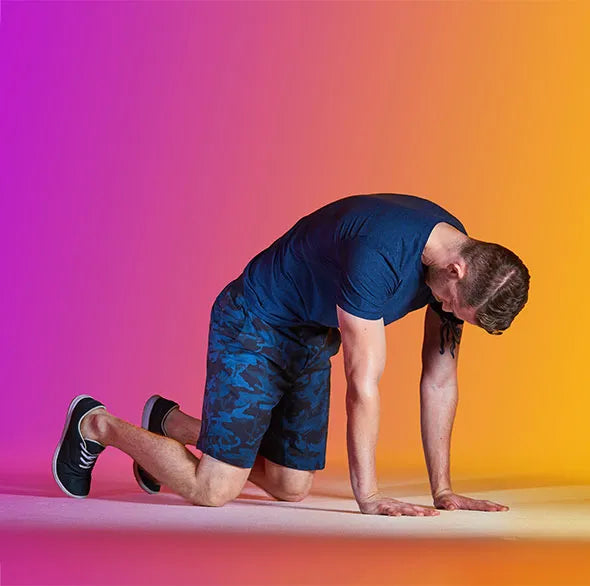 Person doing Tonal stretching routine