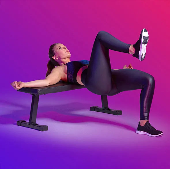 Person doing Tonal bodyweight workout