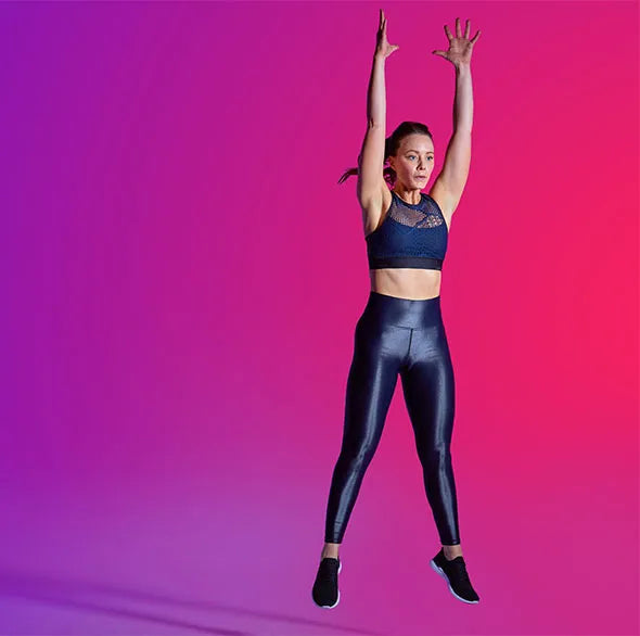 Person doing Tonal bodyweight exercise
