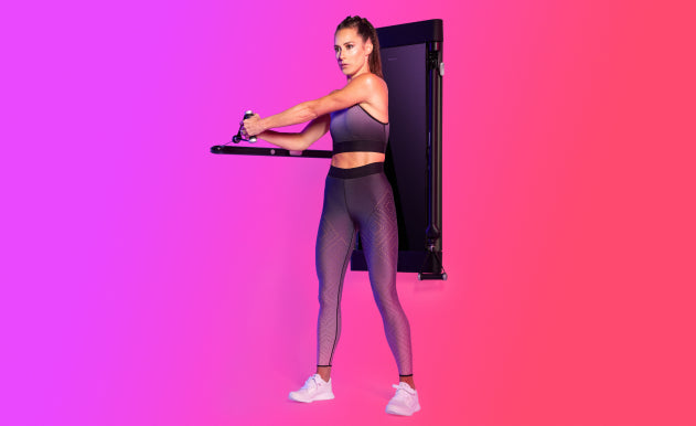 Person doing Tonal workout