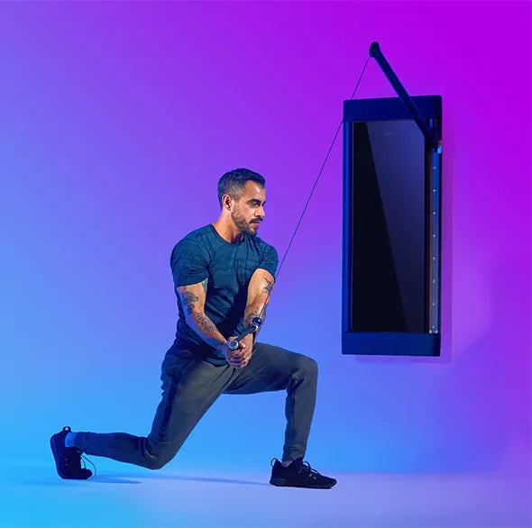 Person doing Tonal workout