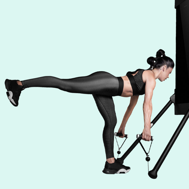 Single-leg Romanian deadlift; at-home glute exercises