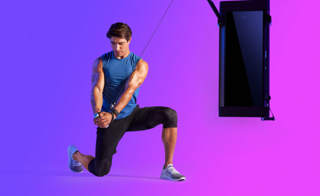 Person doing Tonal workout