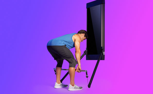 Person doing Tonal workout