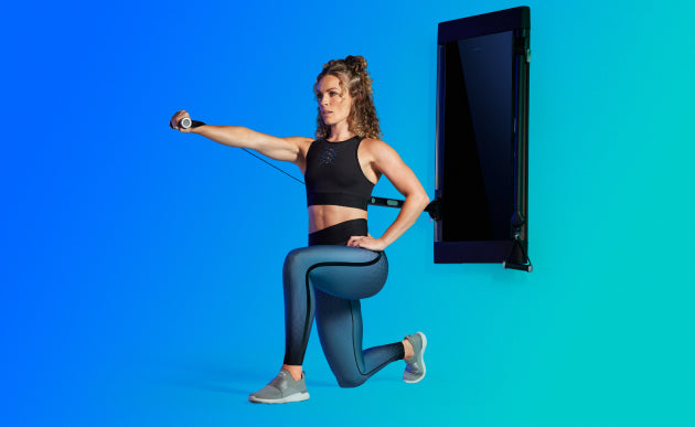 Person doing Tonal workout