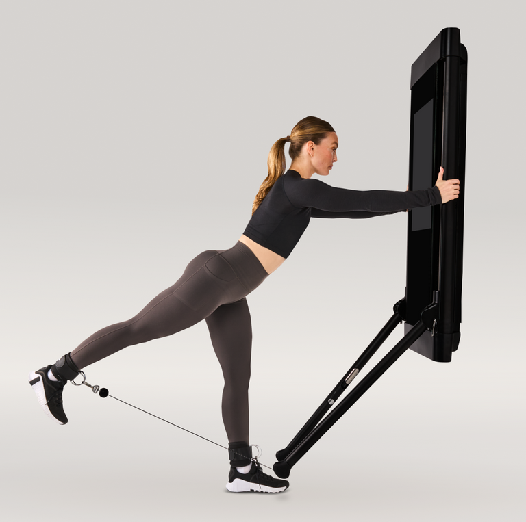 Ankle Straps Standing Straight Leg Glute Kickback