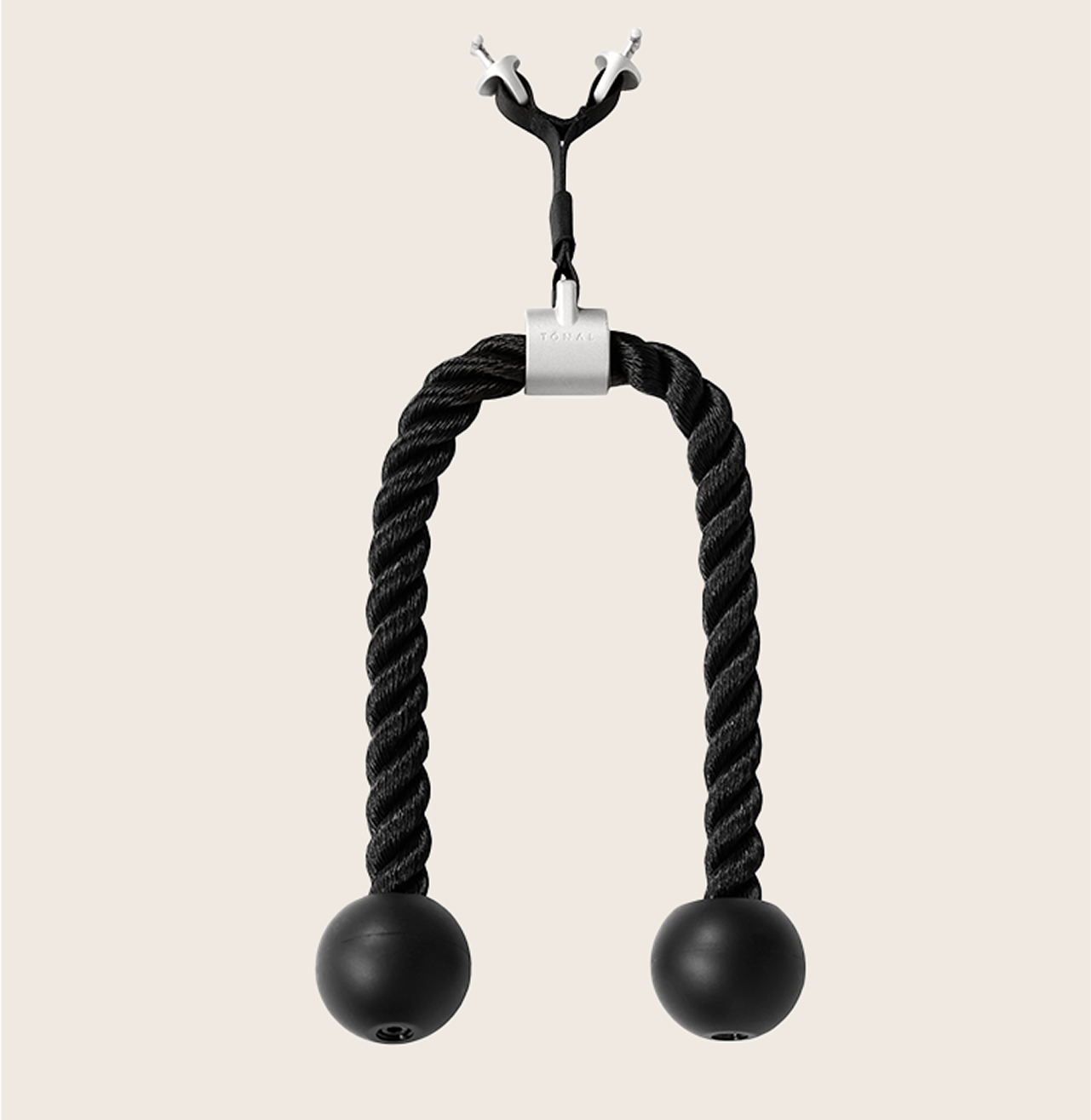 Tonal duel attachment rope