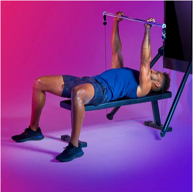 Person doing Tonal workout