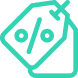 Discount tag icon